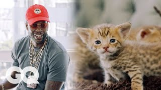 2 Chainz Plays with 165000 Kittens  Most Expensivest Sht  GQ [upl. by Onitnatsnoc]