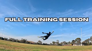 Preseason solo traning as a 16 year old [upl. by Ainez]