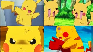 Pikachus Reaction Happy Laugh Angry Cry Funny Mimic  pokemon Pikachus Feeling [upl. by Ellinger]