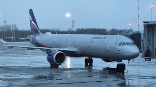 Airbus A321neo ак Аэрофлот  Рейс СанктПетербург  Москва [upl. by Waltner]