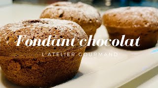 Recette Fondant au chocolat délicieux 🍫 وصفة الفوندو بالشكلاط لذيذ و سهل [upl. by Athalee851]