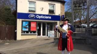 Thetford Town Criers proclamation for the Queen [upl. by Valle]