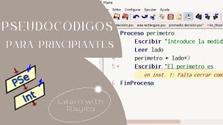 Pseudocódigos en PSeInt para principiantes [upl. by Ocsinarf]