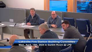 Lakeville Fire Station Building Committee 41024 [upl. by Adora]