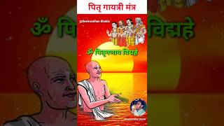 Pitra Gayatri Mantra 🌼 पितृ पक्ष में सुनें पितृ दोष निवारण होगा shorts ytshorts pitrapaksh [upl. by Frankhouse613]