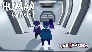 We Become Test Subjects  Human Fall Flat  Laboratory  12 [upl. by Htiel]