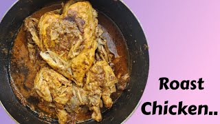 Roast Chicken Recipe  roastchicken chicken food yummy FarahKhanK musttrythisathome foodie [upl. by Ebert42]