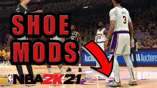 How to install shoe mods by Doctor Kicks NBA 2K21  NBA 2K21 Tools [upl. by Bethesda]