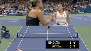 2024 US Open SemiFinal Highlights Aryna Sabalenka vs Emma Navarro  Sabalenkas Victory [upl. by Alexander]