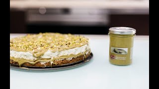 Torta semifreddo al pistacchio con crema Pistì [upl. by Eittah]