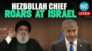 LIVE  Hezbollah Chief Nasrallah Fumes At Israel After IDF Strike Kills Former Bodyguard  Gaza War [upl. by Binky]