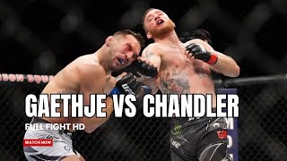 Justin Gaethje Vs Micheal Chandler  Full Fight HD [upl. by Cleopatre]