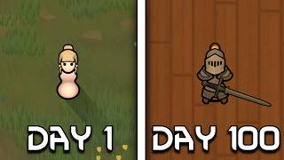 I Spent 100 Days in a Medieval Rimworld [upl. by Arva]