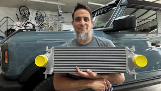 New Bronco Intercooler Upgrade [upl. by Otrebile]