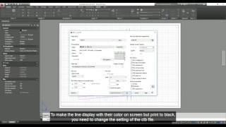 Autocad print color [upl. by Barncard]