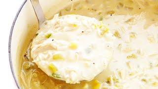 Creamy White Chicken Chili [upl. by Wallford]