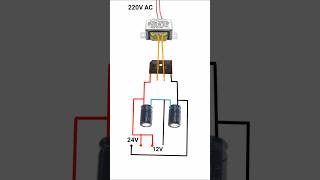 220V AC to 24V12V DC Converter shorts youtubeshorts viral gktechnical trending converter [upl. by Iht]