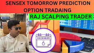 Raj Scalping Trader Sensex Tomorrow Prediction Option Trading  SENSEX EXPIRY TRADING MOMENTUM 06 D [upl. by Alyss453]