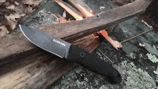 My New Favorite from Schrade  the SCHF56 and 56L Brandnew Bushcraft Knives [upl. by Haissem]