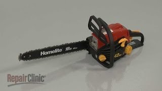 Homelite Chainsaw Disassembly – Chainsaw Repair Help [upl. by Eatnoled]