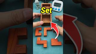 Set all wooden blocks in box mini wood toywood working art skillshand craft ideas shorts [upl. by Farwell]