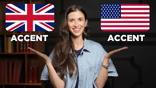 BRITISH VS AMERICAN ACCENT EXPLAINED [upl. by Aileek]