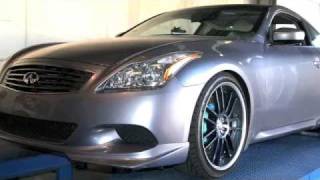 0809 Infiniti G37 Coupe Takeda Air Intake System [upl. by Enyaw]