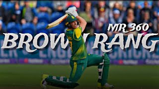 Ab De Villiers X Brown Rang 🥰 beat sync • Ab de villiers status • abd status • abd edit viral [upl. by Areem246]