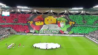 Legia  FC Midtjylland 31082023 oprawa LEGIOLAND [upl. by Eniwtna478]