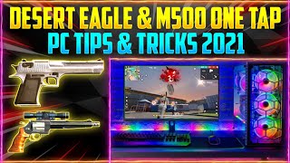 Desert eagle headshot trick in pc bluestacks  PC One Tap Settings  Pc desert eagle headshot trick [upl. by Genie]