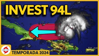 Oscar se organiza al norte de República Dominicana Posible tormenta Oscar Atentos en Cuba [upl. by Kristine]