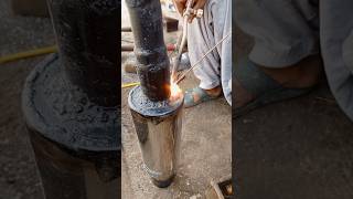 Bike Modified silencer welding shortsfeed welding shorts [upl. by Kcired475]