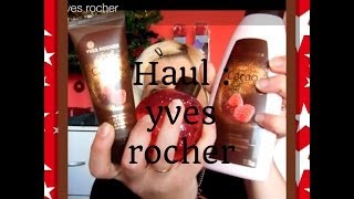 un petit haul chez yves rocher [upl. by Hilaria]