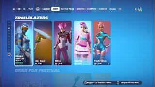 New Fortnite shop 24th February Return Mogul Master skin Mika Skin Starlie skin Party Diva skin [upl. by Dralliw]