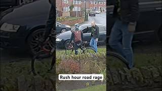 Rush hour road rage caught on camera cyclist vs motorist [upl. by Htebazil]