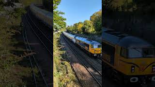 Class 69 68008 towing class 270s Leicester south 31024 class37 trainspotting railfreight [upl. by Darya]