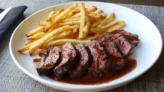 Butchers Steak aka Hanger Steak  How to Trim and Cook Butchers Steak [upl. by Aztinaj769]