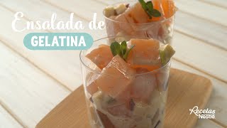 Ensalda de gelatina [upl. by Lindsley]