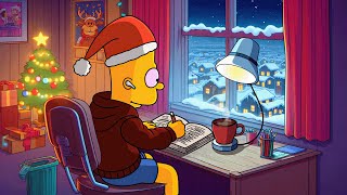 Cozy Christmas LoFi Beats 🎄  Chill amp Study Vibes with Snowfall ❄️ Relaxing Winter Ambience [upl. by Saire]