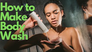 How to Make Body Wash [upl. by Atiniv]