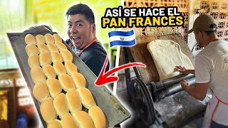 ASÍ SE TRABAJA el PAN FRANCÉS 🥖 en EL SALVADOR trabajo pesado [upl. by Axe254]