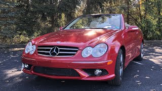 Check Out My Latest Purchase 2006 Mercedes  Benz CLK 500 W AMG Package Convertible Tour [upl. by Nandor]