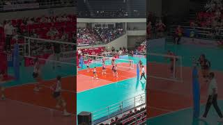 Fiola Ceballos scores offtheblock vs Creamline Cool Smashers 🇵🇭 pvl pvl2024 volleyball pldt [upl. by Nrek]