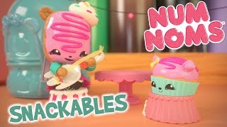 Num Noms  Yummy Claire Writes A Song  Snackables Cartoon Webisode  Season 4 Episode 3 [upl. by Enale]