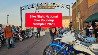 46th National Bikers Round up Memphis Bike Night 2023 [upl. by Gloriane]