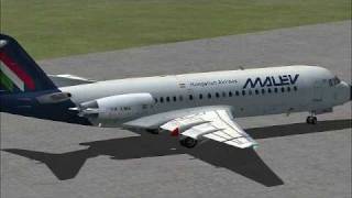 TSS Fokker 70100 RR Sound for FSX [upl. by Craggy]