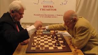 HISTORY Spassky Age 72 vs Korchnoi Viktor Age 78 2nd game [upl. by Ahseuqram]