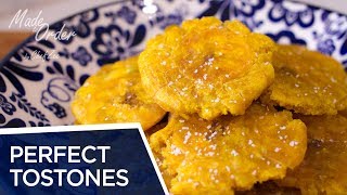 Perfect Tostones  Chef Zee Tips  Cooking Tips  Made To Order  A La Orden [upl. by Wallinga]