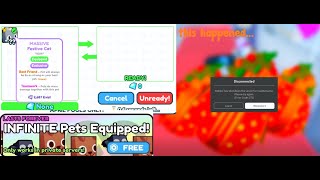 I tried to hatch the massive festive cat in Pet Simulator Z and this happened  ROBLOX [upl. by Pierce968]