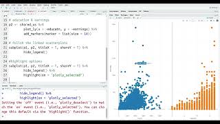 Linking Plots with Plotly in R [upl. by Brooks]